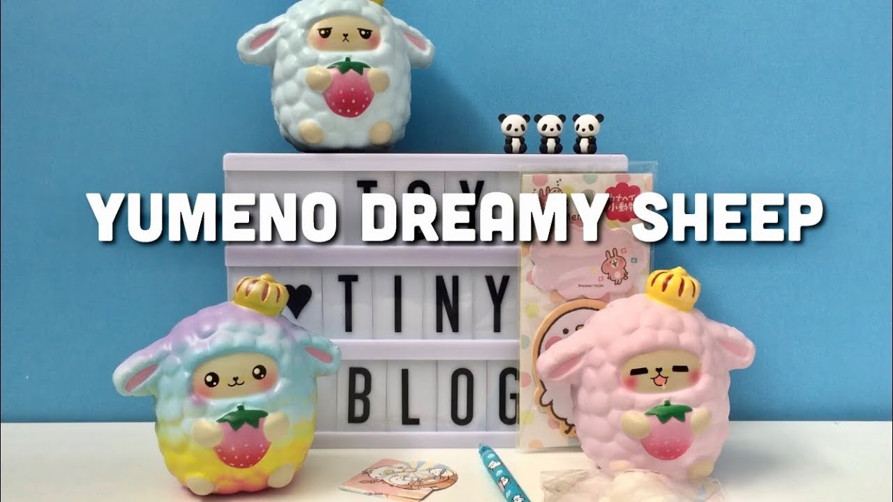 Yumeno Dreamy Sheep Squishies from The Panda Girl | Toy Tiny