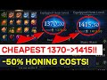 FASTEST & CHEAPEST 1370 To 1415 Honing Methods! NEW Excel & Guides! | Lost Ark