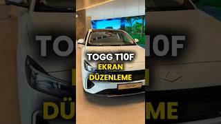 ▶️ TOGG T10F Bilgi Eğlence Ekranları Nasıl Düzenlenir? #shorts #togg