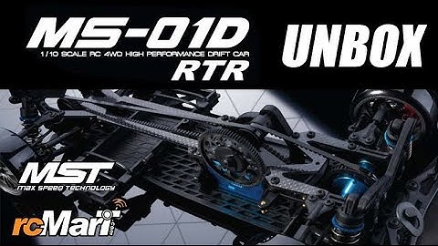 MST MS 01D Nismo 370Z Blue Pre Painted Body Unbox!