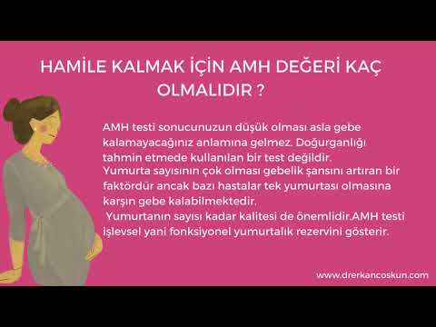 Amh testi nedir değeri yumurtalık rezervi nasıl yapılır hamilelik kısırlık düşüklüğü hormonu kaç