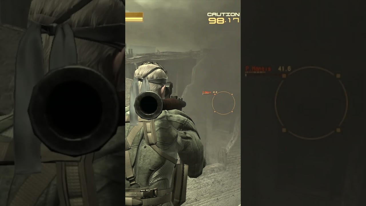 Metal Gear Solid 4 RPCS3 Gameplay