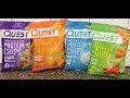 Quest Protein Chips: Loaded Taco, Nacho Cheese, Ranch & Chili Lime Review
