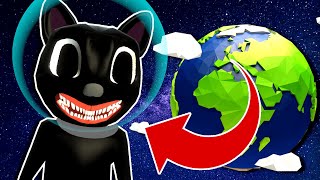 CARTOON CAT Is AFTER US So We SENT HIM TO SPACE (This Was SO Intense) - Garry's Mod Gameplay