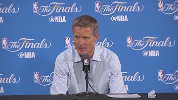 Steve Kerr Postgame Interview - Part 1 | Cavaliers vs Warriors | Game 1 | 2016 NBA Finals