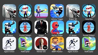 Sniper 3D, Tony Run, Hitmasters, Johnny Trigger, JT Sniper Pocket Sniper, Hitman Sniper... screenshot 5