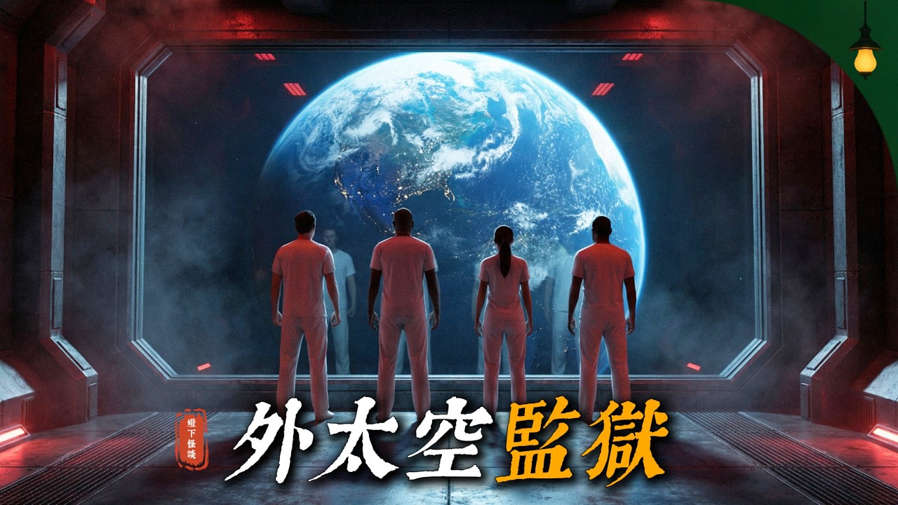 一覺醒來，我和另外三個陌生人被關在外太空的監獄，我們正試圖逃回地球💡歐美怪談💡燈下怪談💡