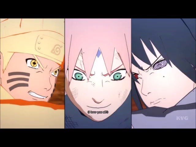 Naruto Shippuden - Naruto, Sasuke & Sakura