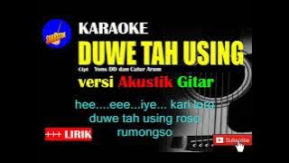 DUWE TAH OSING Karaoke versi Akustik Gitar