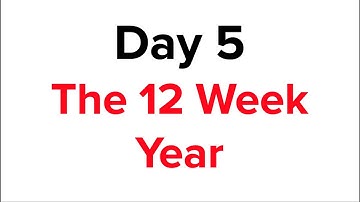 Time ≠ progress Or is it? - Day 5 - The 12 Week Year as a Data Scientist