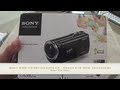 Sony HDR CX380 Handycam - Good for New Youtubers