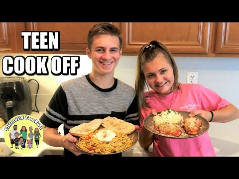 teen-master-chef-cook-with-me-|-kids-learn-how-to-cook-easy-dinner-recipe-|-parents-react-taste-test