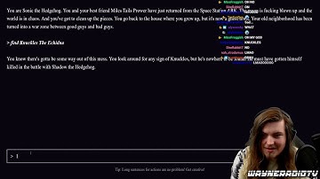 Wayneradiotv - AI Dungeon 2 Stream (Part 2)