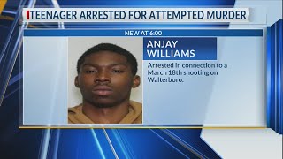 18-year-old arrested, charged with attempted murder, officials say