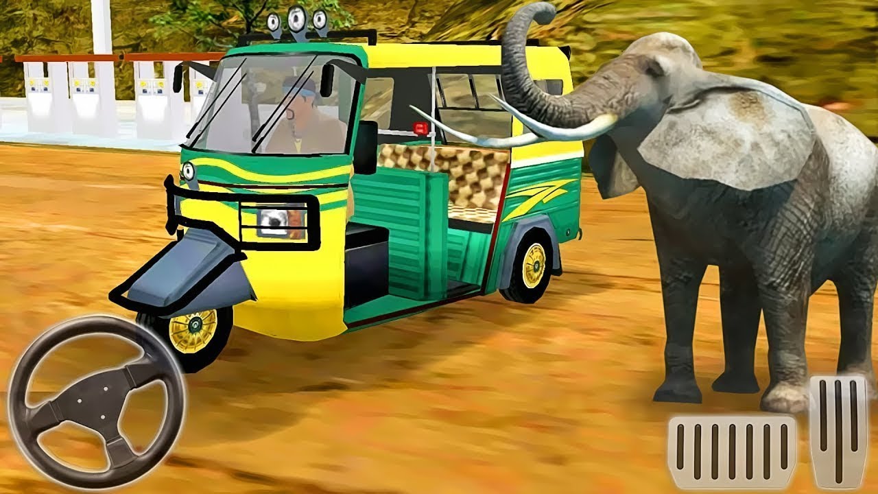 Offroad Tourist Tuk Tuk - Auto Rickshaw Racing Taxi - Android GamePlay ...