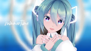 【MMD】summertime【Sour式ミク】