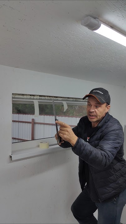 Установка откосов #diy #дача #своимируками #стройка #art - YouTube