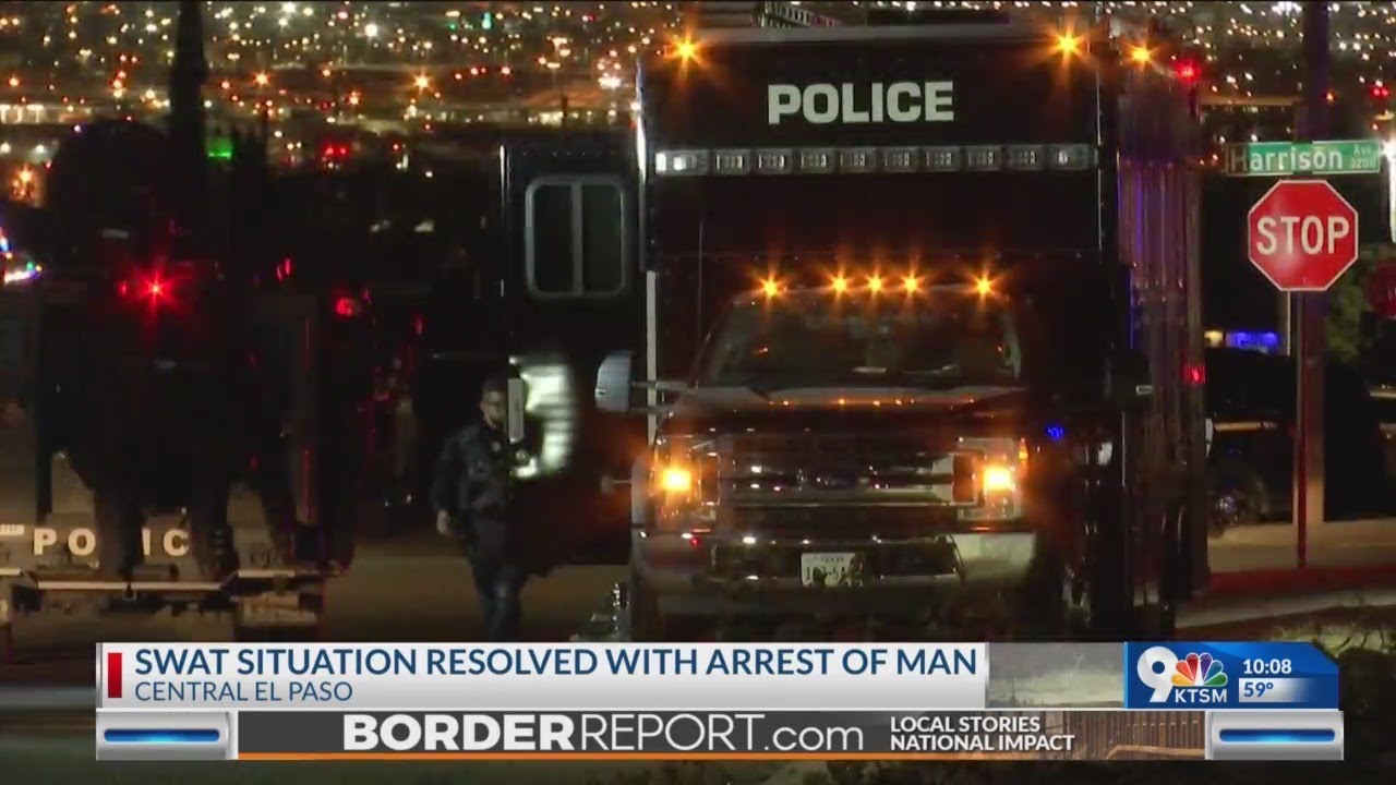 SWAT situation resolved ‘without further incident’ with arrest of man