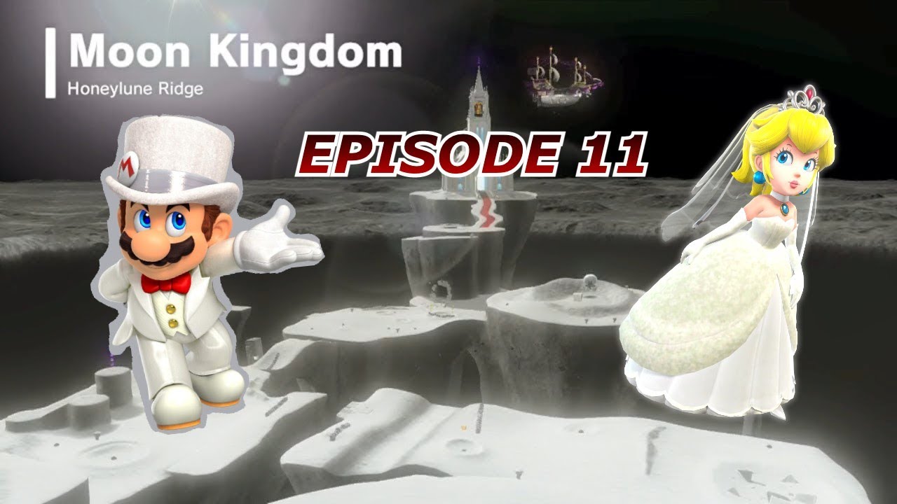 super mario odyssey the moon kingdom - YouTube