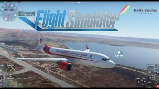 Reprise de vol en AIR ALGERIE Flight Simulator 2020  A320neo الخطوط الجوية الجزائرية