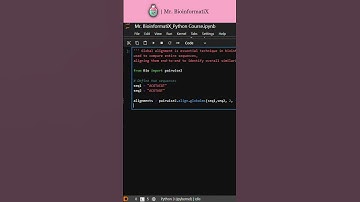 Bioinformatics for Beginners 🧬 | Python for Bioinformatics ⭐ Computational Biology