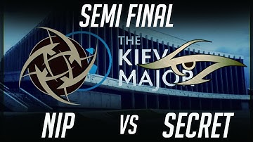 NiP vs Secret Semi Final Kiev Major 2017 EU Highlights Dota 2