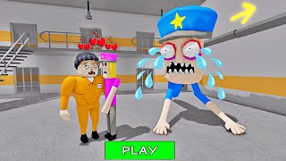 SECRET LOVE | PRISONER FALL IN LOVE WITH BABY POLICE GIRL? SCARY OBBY ROBLOX #roblox #obby