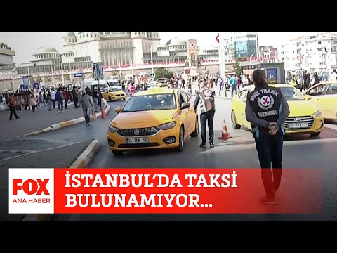 İstanbul'da taksi bulunamıyor... 1 Ekim 2021 Selçuk Tepeli ile FOX Ana Haber