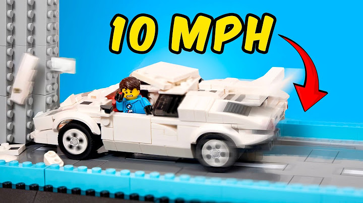LEGO SPEED CHAMPIONS CRASH TESTING…💥