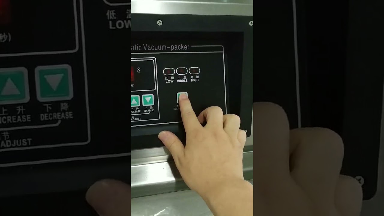 flour vacuum packing machine YouTube