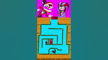 Test IQ CHALLENGE For Pomni: Which Way? Maze Game 🤣 | The Amazing Digital Circus Animation #gameplay