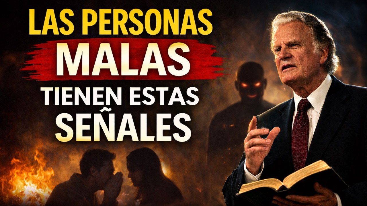 Cómo Identificar Personas Malas Según la Biblia | Enseñanza Inspirada en Billy Graham