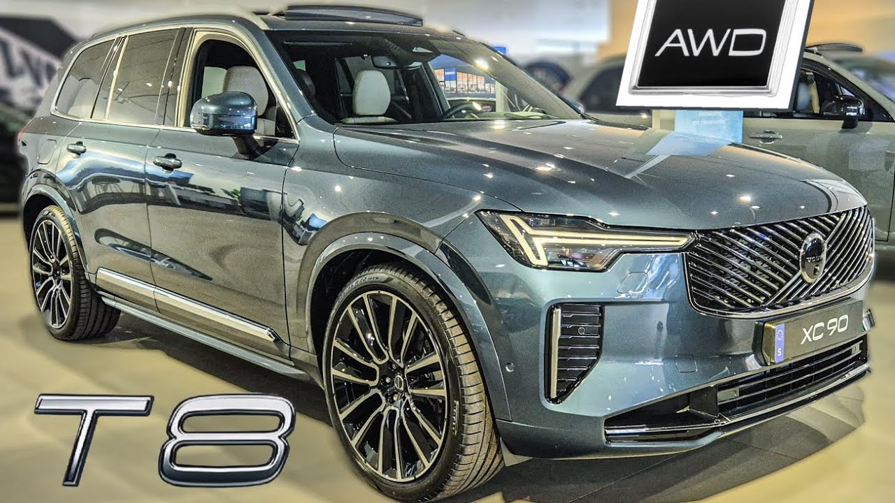 Volvo XC90 T8 455PK AWD Ultra Bright | Denim Blue Metallic |