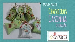 Vamos Fazer Chaveiros de Casinha e Coração