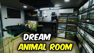 Remodeling in THE DARK DEN! Animal Room Upgrade