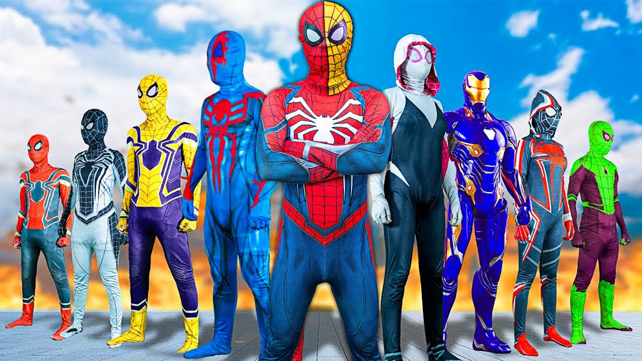 TEAM SPIDER-MAN vs BAD GUY TEAM #748 | Marvel's Spider-Man 2 - NAPOLEON ...