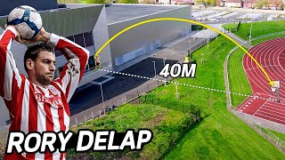 CAN RORY DELAP THROW THE BALL INTO A HOOP FROM 40m AWAY?