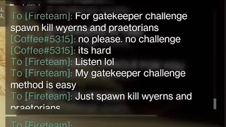 Master Gatekeeper Challenge PART 2 (spawn killing method with no callouts)