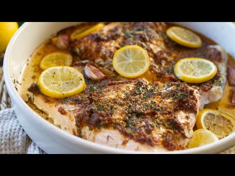 How to Make Baked Salmon with Lemon, Garlic, and Dill