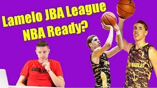 Professor Reacts To Melo Ball Jba League... Ready For Nba?