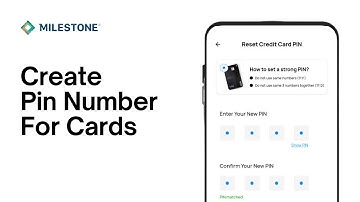 How To Create A Pin For Milestone Credit Card | Set Up Pin Number for Milestone Credit Card (2024)