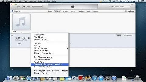 How to Convert a WAV to an Apple Lossless : Apple Product FAQs