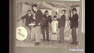 LOS JAGUARS..AÑO 1966.  FERNANDO VELASCO, ANTONIO RUIZ OCAÑA, JOSÉ MARÍA, MIGUEL  Y FRANCISCO .