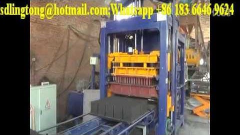 QT10-15 Hollow block machine production line,cement block machine,china brick machine