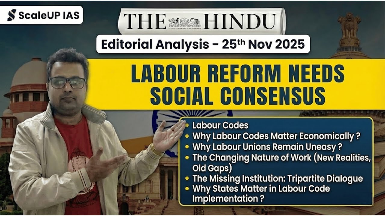 Labour Reform needs Social Consensus