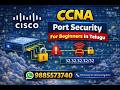 CCNA | Port Security For Beginners In Telugu | 33 | ✆ WhatsApp (9885573740)