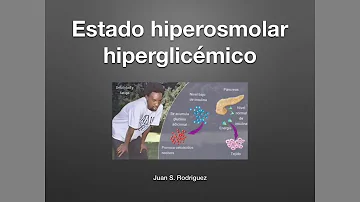 ¿Cuándo se considera estado hiperosmolar?