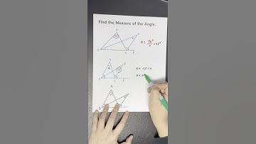 SHORTCUT: Measure of the Angle 🤓 #mathtricks #mathematics