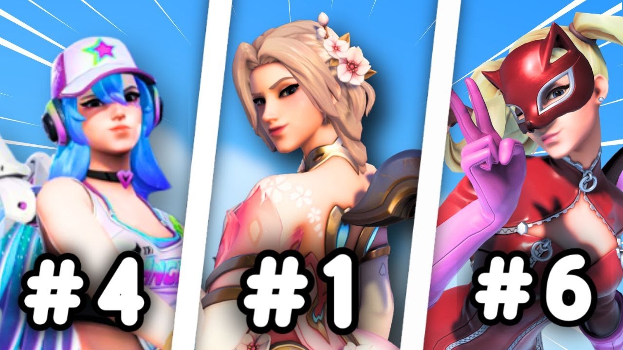 Это лучшие облики Ангела в Overwatch 2.