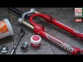 Asmr bike rockshox judy race  overhaul restoration